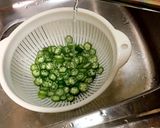 オクラの茹でない下処理作り方5写真