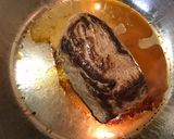 ランプ肉のステーキとガーリックソース作り方12写真
