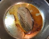 ランプ肉のステーキとガーリックソース作り方13写真