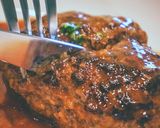 65℃ ふわふわ煮込みハンバーグ作り方26写真
