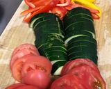 ☆夏野菜のマヨチーズ焼き☆作り方2写真