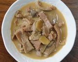 熊本名店の馬のもつ煮込み作り方4写真