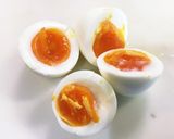 半熟卵でおいしいマカロニサラダ作り方1写真