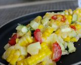夏野菜のかき揚げ風。作り方6写真