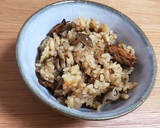 鯖缶としめじの炊き込みご飯作り方7写真