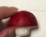 ラディッシュでキノコ〜気分はマリオ〜作り方5写真