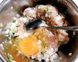 激ウマ簡単♡鶏ひき肉でつくね 蒲焼風丼♪作り方1写真