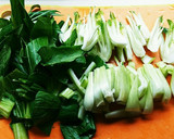 野菜たっぷりステーキ丼作り方1写真