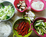 野菜たっぷりステーキ丼作り方2写真