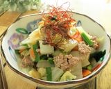 手間なし！ひき肉ニラ白菜作り方10写真