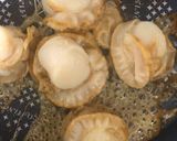 ベビーホタテの味噌バター炒め☆作り方1写真