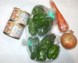 さば味噌缶の味噌野菜炒め♪簡単作り方1写真