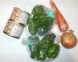 さば味噌缶の味噌野菜炒め♪簡単作り方1写真
