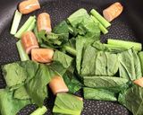 ★お弁当に★小松菜ウィンナー作り方5写真