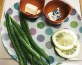 さやいんげんの蒸し煮ブルーチーズ風味作り方1写真