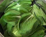 離乳食初期＊チンゲン菜＊葉物野菜作り方1写真