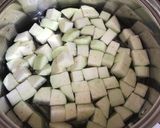 離乳食初期＊フリージング＊茄子のペースト作り方2写真