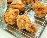 ～鶏もも肉～レモン香るザクザクから揚げ作り方10写真