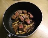 サイコロ・ステーキ丼作り方3写真
