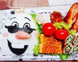 オラフ♪♪簡単キャラ弁♪♪作り方5写真