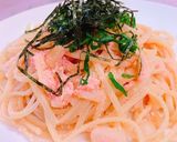 明太子のオイルパスタ！作り方10写真
