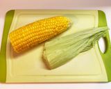 簡単皮ごとトウモロコシ作り方5写真