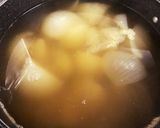 煮込むだけ！お手軽新玉オニオンスープ作り方3写真