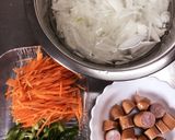 玉葱・ピーマン・ウインナーのカレーマリネ作り方1写真