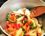 夏野菜のカレー煮作り方4写真