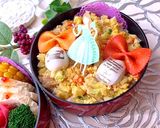 6月14日　可愛い玄米弁当　カレーおから作り方2写真