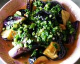 レンジ50秒＊茄子のねぎ味噌浸し＊作り方5写真
