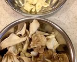 小松菜と舞茸の炒め物♪オイスターソース作り方2写真