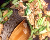 小松菜と舞茸の炒め物♪オイスターソース作り方4写真