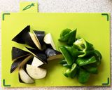 夏野菜の中華風甘酢あんかけ丼作り方1写真