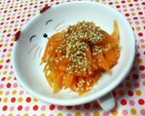 カロチン摂取♪✿にんじんの❀昆布茶和え✿作り方4写真