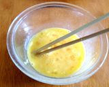 レンジで簡単！くるくるオムライス作り方1写真