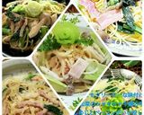 簡単ランチ❇️小松菜クリームパスタ作り方8写真