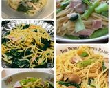 簡単ランチ❇️小松菜クリームパスタ作り方9写真