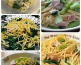 簡単ランチ❇️小松菜クリームパスタ作り方9写真