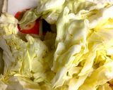 キャベツと人参とベーコンの野菜炒め作り方1写真
