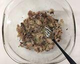 鯖水煮缶とほうれん草のおやき作り方1写真