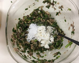 鯖水煮缶とほうれん草のおやき作り方3写真