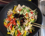 青椒肉絲風豚炒め作り方9写真