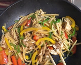 青椒肉絲風豚炒め作り方10写真