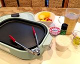 サフラン不要！ホットプレートでパエリア作り方1写真