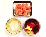 レンジで簡単！まぐろのチリソース炒め作り方1写真