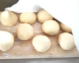 ふわふわモチモチちぎりパン　20㎝角作り方4写真