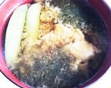 夏の爽やか味噌スープ作り方5写真
