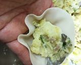 ポテト餃子 ツナ入り♪作り方4写真