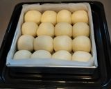 ふわふわモチモチちぎりパン　20㎝角作り方7写真